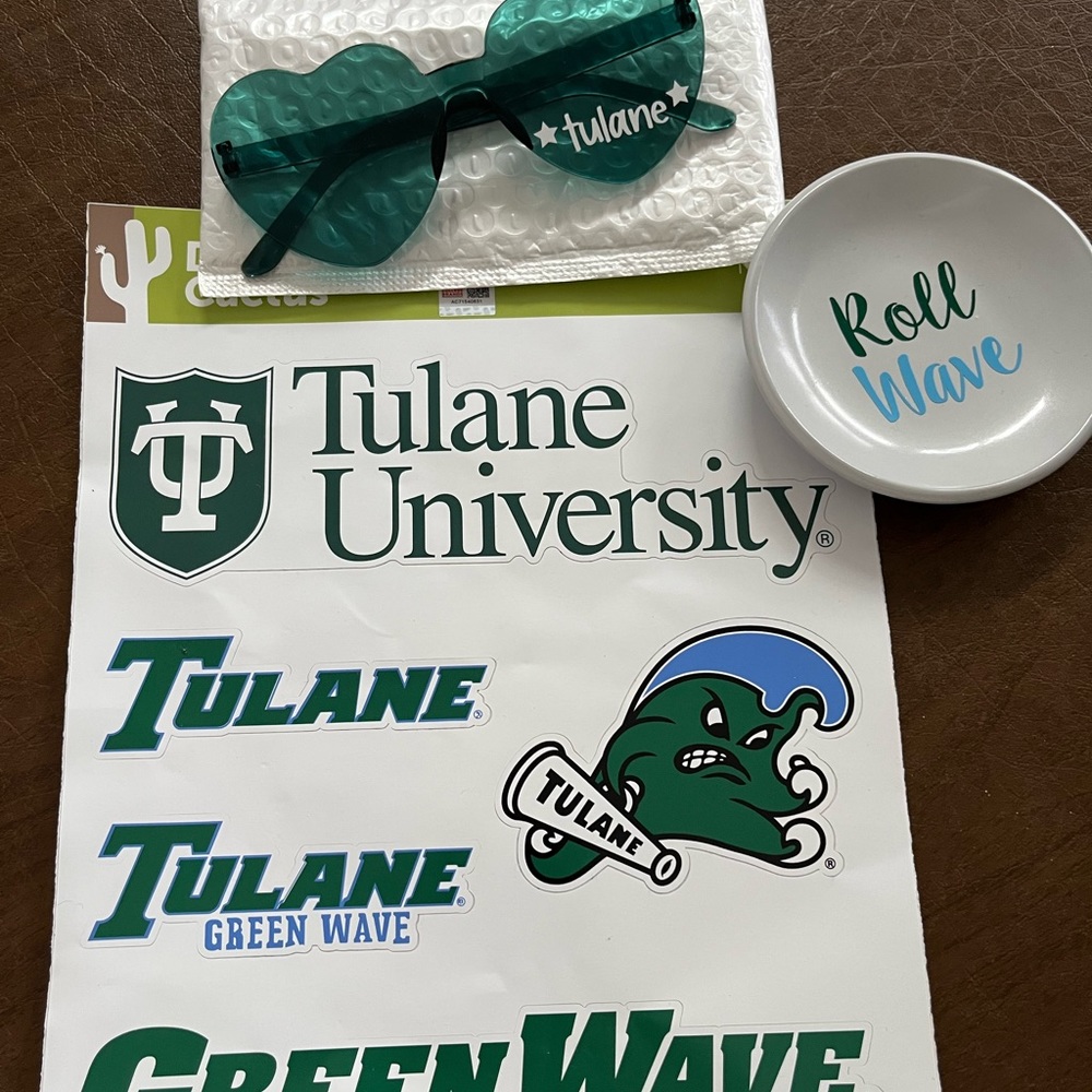 Tulane jewelry dish
